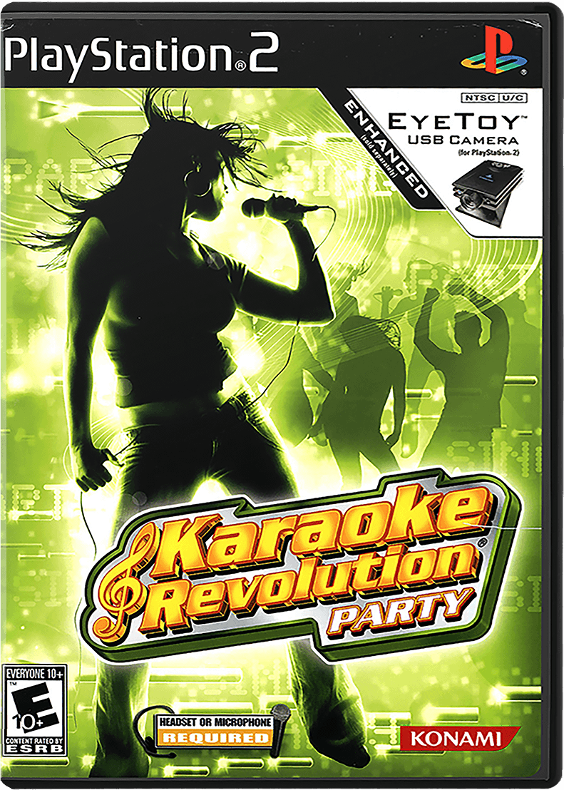Karaoke Revolution Party box art for Playstation 2